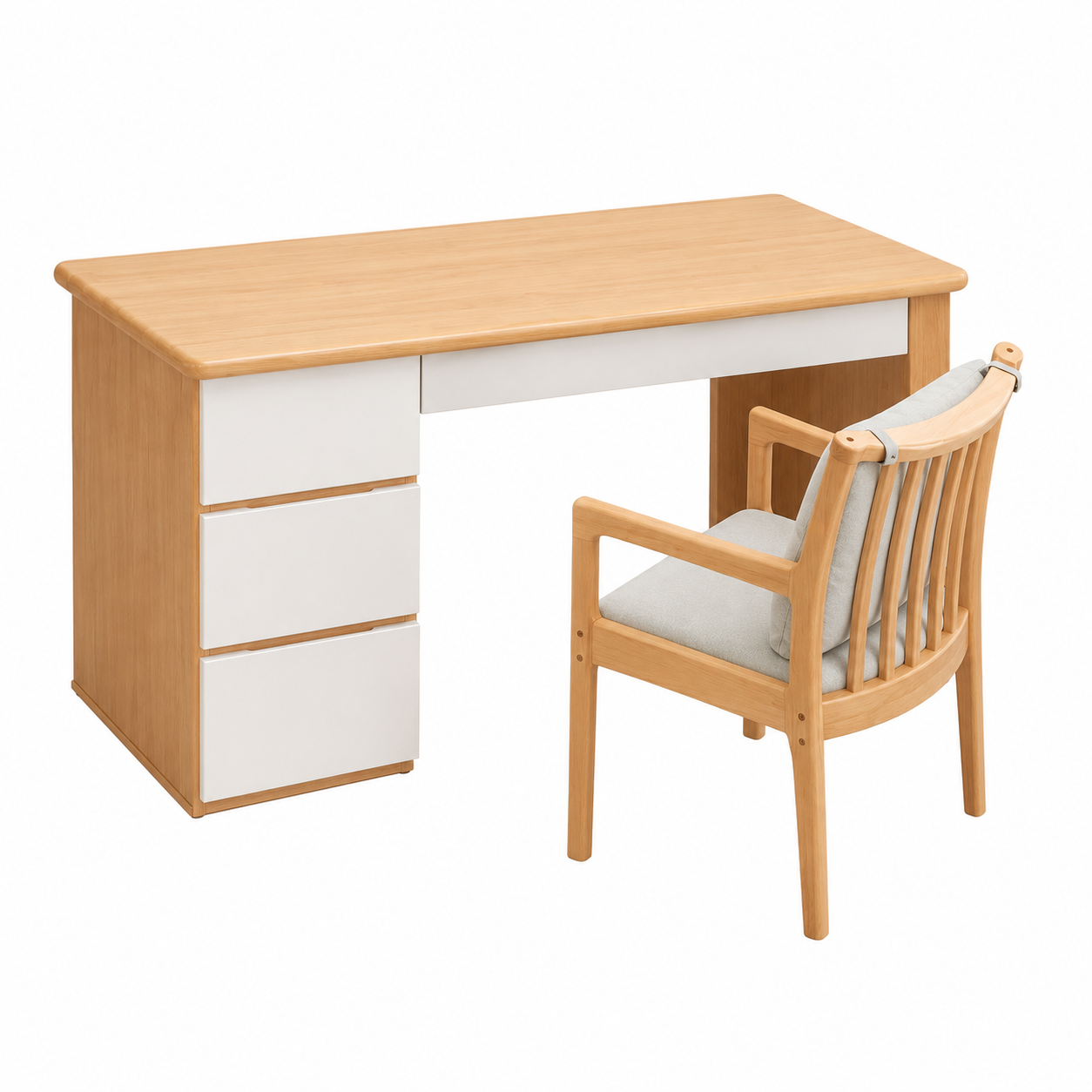 Desk with Cabinet 531# DSK-531-R17