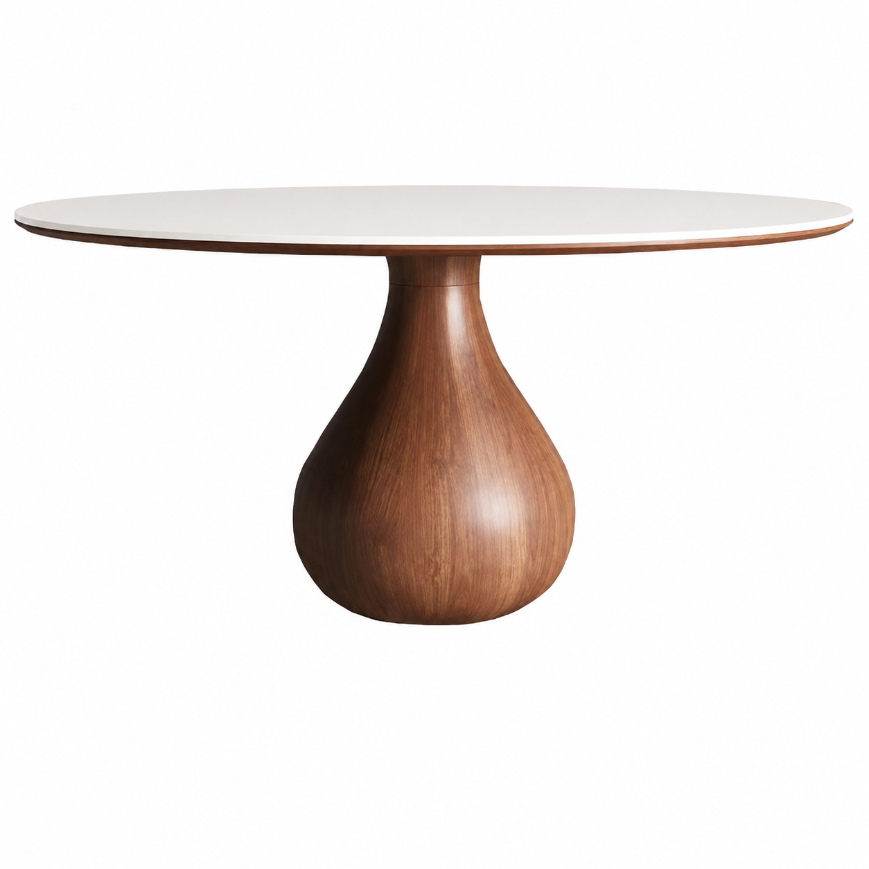 Designer Dining Table with Lazy Susan T-058 DTB-T-058-135-R29