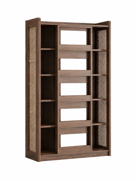 Side Pegboard Bookcase D891# CAB-D891-R11